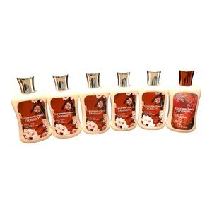 6X Bath & Body Works Japanese Cherry Blossom Lotion 8oz Signature Collection New